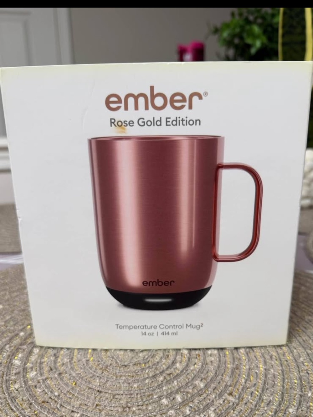 Ember Rose Gold Edition Temperature Control Mug - 14 oz